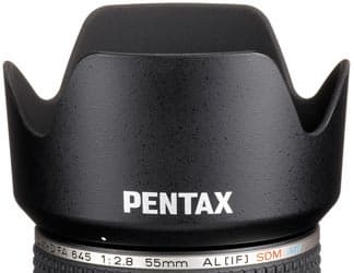 Объектив smc PENTAX-D FA 645 55mm F2.8 AL[IF] SDM AW для камер среднего формата защищен от пыли и влаги